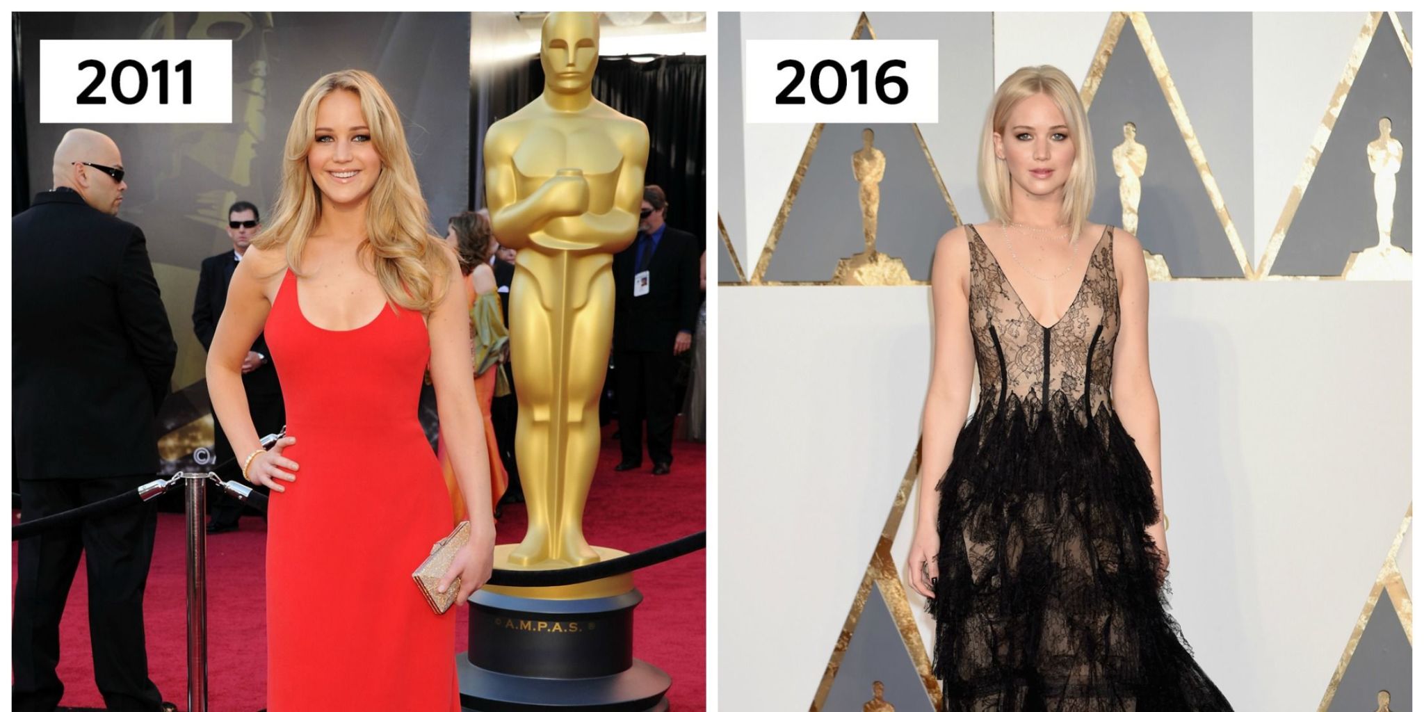 Calvin Klein Jennifer Lawrence Oscar Dress 2019 Jennifer Lawrence's Best Red  Carpet Fashion