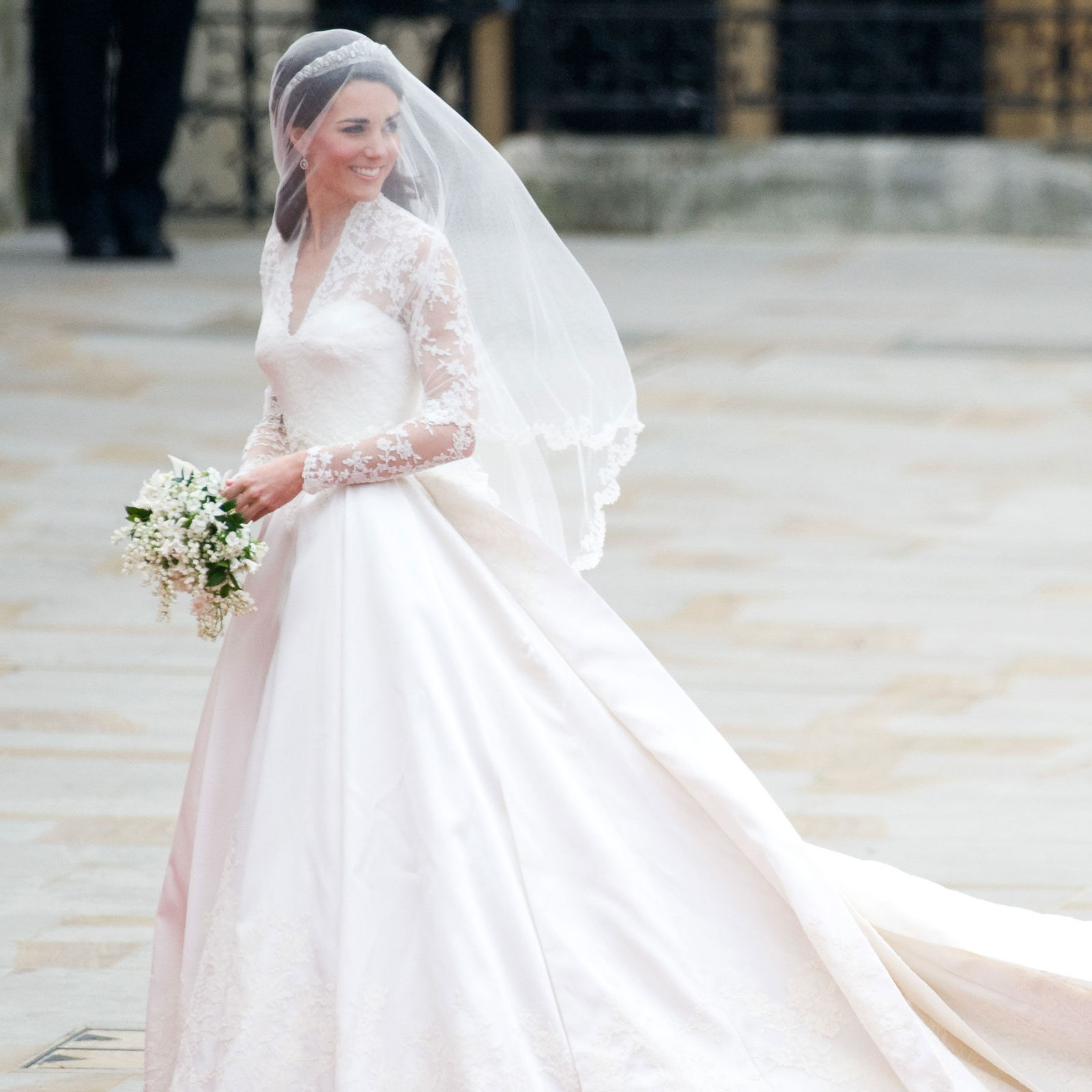 Kate Middleton Stuns in a Pink Alexander McQueen Dress at Pippa's Wedding -  What Princess Kate Wore
