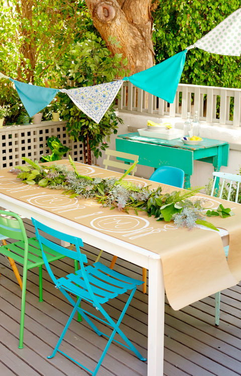Backyard party ideas and decor summer entertaining ideas Patio décor Party