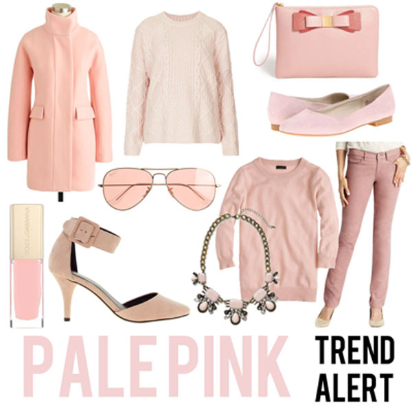 Colors That Go With Pale Pink My Web Value Pale Pink Clothes And Accessories For Winter 2017