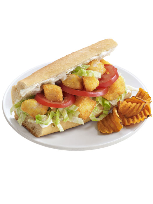 Scallop Po'Boys Recipe