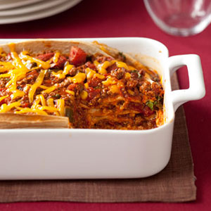 What is a good recipe for Mexican tortilla casserole?