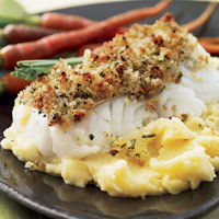 Cod With Mashed Potatoes , Cod with Miso Glaze and Wasabi Mashed ...
